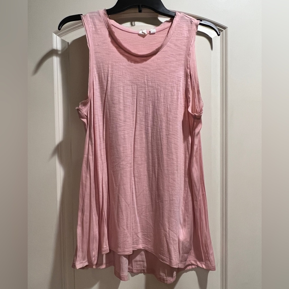 Gap Pink Lightweight Loose Fitting Yoga Tank